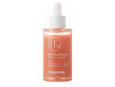 Зволожуюча сироватка для підвищення еластичності шкіри Medi-Peel Hyal Kombucha Tea-Tox Ampoule, 50 мл