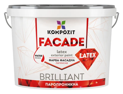 Краска фасадная FASAD Latex Kompozit 14 кг
