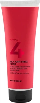 Флюїд Elgon Affixx 4 Silk Anti-Frizz Fluid New Проти пухнастості волосся 200 мл (8056284453287)