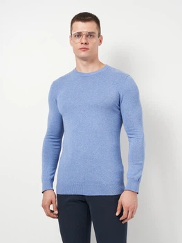 Джемпер мужской H&M 0564358_г S Голубой (2000001637975)