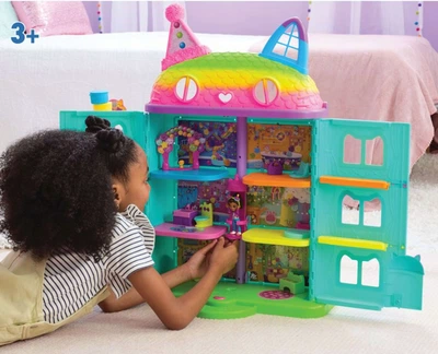 Набір Spin Master Gabby's Dollhouse котячий будиночок з ліфтом світло та звуки 25 ел. 63 см