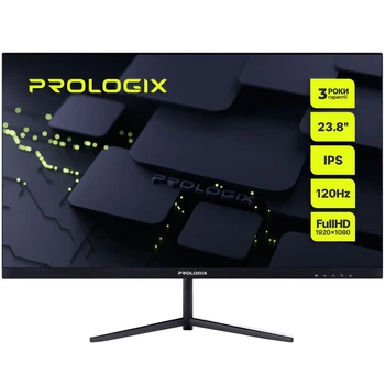 Монітор Prologix 23.8" PL2425HD IPS Black 120Hz ( Чорний )
