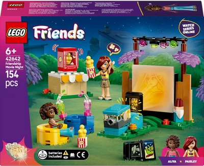 Конструктор LEGO Friends Вечер кино с друзьями 154 детали (42642)