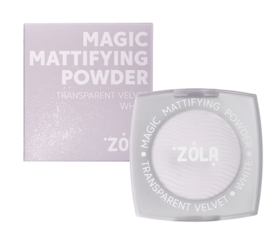 Пудра для макияжа ZOLA Magic Mattifying Powder WHITE
