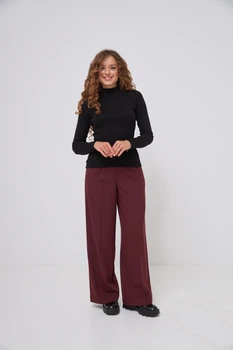 Штани палаццо Wear me XL Бордовий (2_25_153_12869)