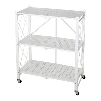 Етажерка на колесах "Loft" 3яр 72*33*87см Stenson R100104-W