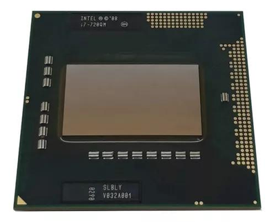 Процессор для ноутбука Intel Core i7-720QM 2.8GHz/6M/2.5GTs/35W (BY80607002907AH) SLBLY Socket G1, tray