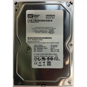 Жесткий диск Western Digital 250Gb 7200rpm 16MB (WD2500AAKS) 3.5" SATA II Refurbished