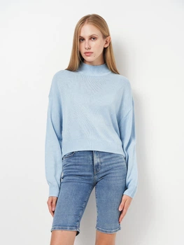 Джемпер жіночий H&M 1013827_гол S Блакитний (2000001638163)