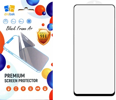 Захисне скло Drobak Frame A+ для Samsung Galaxy A53 5G Black (444450)