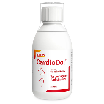 Dolfos (Дольфос) CardioDol добавка для здоров'я серця собак та котів - 250 мл