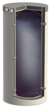 Буферная емкость КНТ ЕА-00-1500-2/180-P80 без теплообменника