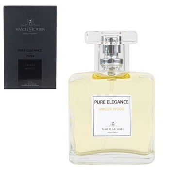 Ароматизатор в спреях Tasotti/серія "спрей Pure Elegance Paper"- 50ml / Amber Wood