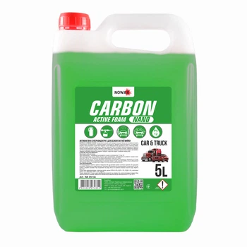 Пена активная для бесконтактной мойки NOWAX CARBON NANO NX05134 концентрат 5 л STM02076