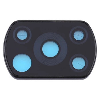 Стекло камеры Xiaomi Poco X3, в рамке, Black