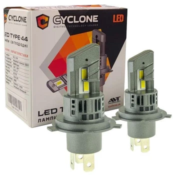 LED лампа H4 5000K Cyclone Type 44