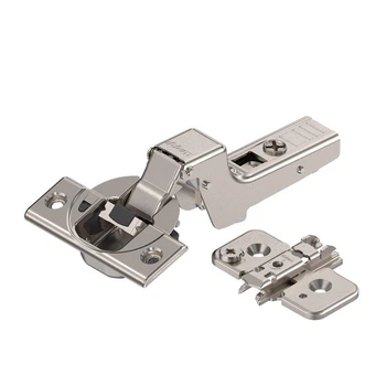 Петля Blum внутренняя CLIP top BLUMOTION с доводчиком 110° (71B3750) (с крестовой монтажной планкой)