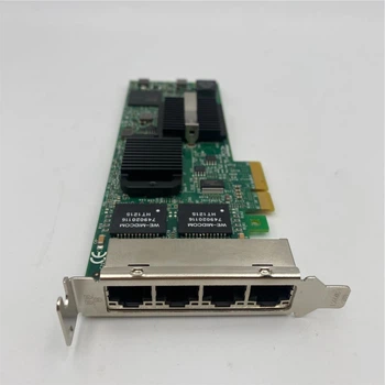 Сетевая карта Intel ET Quad 4x RJ-45 1Gbps (Intel 82576) PCI-Ex8 2U low profile Б/У