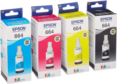 Набір чорнил Epson 664 4 шт х 70 мл (SET664E)