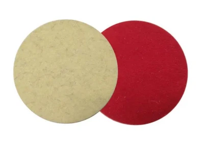 Круг полировальный войлочный Polystar Abrasive VELCRO 125мм (22966)