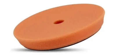 Круг полировальный поролоновый Polystar Abrasive оранжевый с липучкой, средний, 150мм (24695)