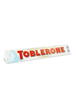 Шоколад Toblerone білий з нугою з меду та мигдалю 100 г (22-0731)
