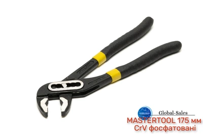 Клещи трубные Mastertool 175 мм фосфат (25-4175)