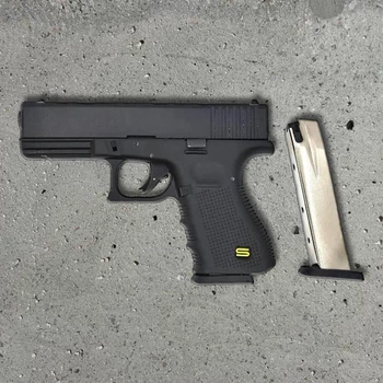 Стартовий пістолет SUR G17-BRT black (Glock 17) + 1 магазин