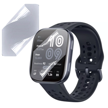 Противоударная гидрогелевая пленка Hydrogel Film для Amazfit Bip 6 (6 шт), Transparent