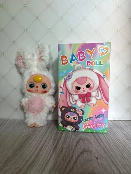 Плюшевая игрушка Кукла Красавица - младенец пупсик Labubu Брелок WAKUKU Baby Doll Вакуку Белая