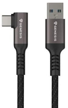 Kabel Genesis USB-C - USB-A 3.2 PD 15W 5.0m Black (NVC-2221)