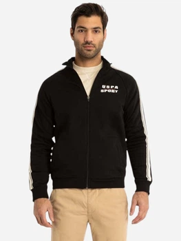 Толстовка чоловіча U.S. Polo Assn 958429590 XL Чорна (1159840789)
