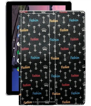 Чохол з екошкіри для планшету Bravis NB108 10.1 4G Фешн чорний