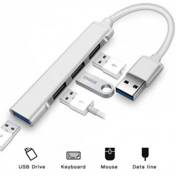 Hub USB A 809 4 портовий USB 3,0 USB 3,0 5Gbps