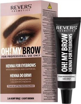 Фарба для брів Revers Oh! My Brow 2.0 Light Brown 15 мл (5902815196877)