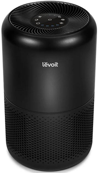 Очищувач повітря LEVOIT Core 300 Black з HEPA-фільтром H13 для видалення пилу, алергенів і запахів, до 40 м²