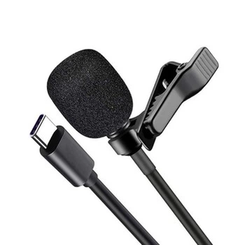 Микрофон петличный MKF XO MKF02 Type-C(11730),