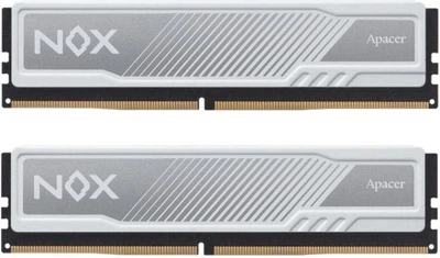 Оперативна пам'ять Apacer 32 GB (2x16GB) DDR5 6000 MHz Nox White (AH5U32G60C622MWAA-2)