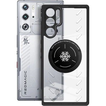 Силиконовый (TPU) чехол IMAK UX-9A Series (Heat Dissipation) для ZTE Nubia Red Magic 9 Pro - Black