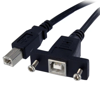 кабель B B USB B USB B StarTech USBPNLBFBM1 30 см