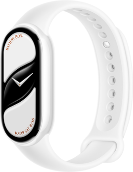 Фітнес-браслет Xiaomi Smart Band 10 Ceramic Edition Pearl White UA