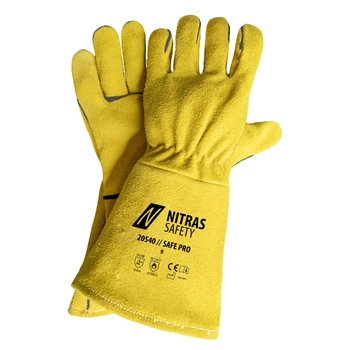 Рукавички зварювальника краги NITRAS 20540 SAFE PRO Розмір 10