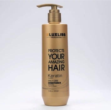 Кератиновий кондиціонер Luxliss KERATIN Daily Care для щоденного використання 500 ml