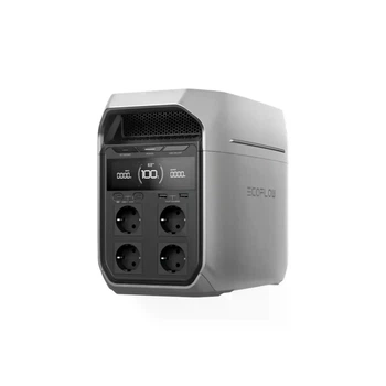 Зарядна станція EcoFlow DELTA 3 Plus / 1800 Вт / 1024 Вт⋅год / LiFePO4 (EFDELTA3P-EU) / Теплоремікс