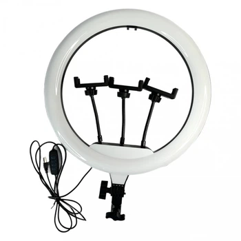 Лампа Кільцева LED Fill Light CH QX-360 36см на USB кабель 5W 3500-6500К