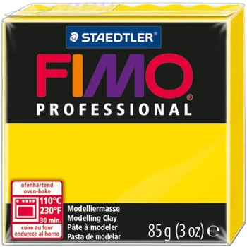 Пластика Fimo Professional 85г (100) Желтая (8004-100)