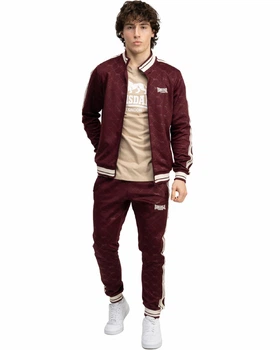 Спортивний костюм чоловічий Lonsdale ASHWELL 117277-2032 M Oxblood/Ecru (4255581570640)