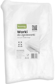 Worki próżniowe Huslog 15x25 cm 50 szt (HUS1016)