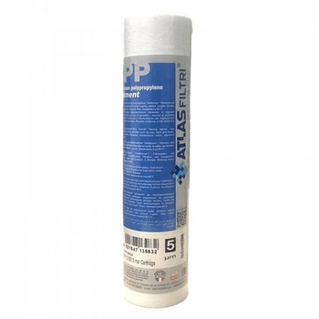 Картридж ATLAS FILTRI из вспененного полипропилена CPP 10" SX 5 mcr 80°C (RA5706508)