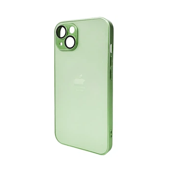 Чохол для смартфона AG Glass Matt Frame Color Apple iPhone 13 Light Green